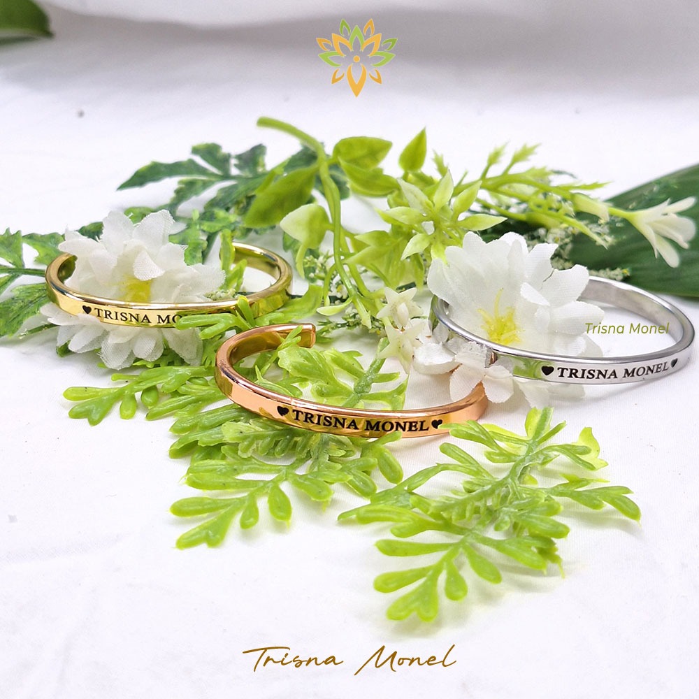 GELANG CUSTOM NAMA TERUPDATE