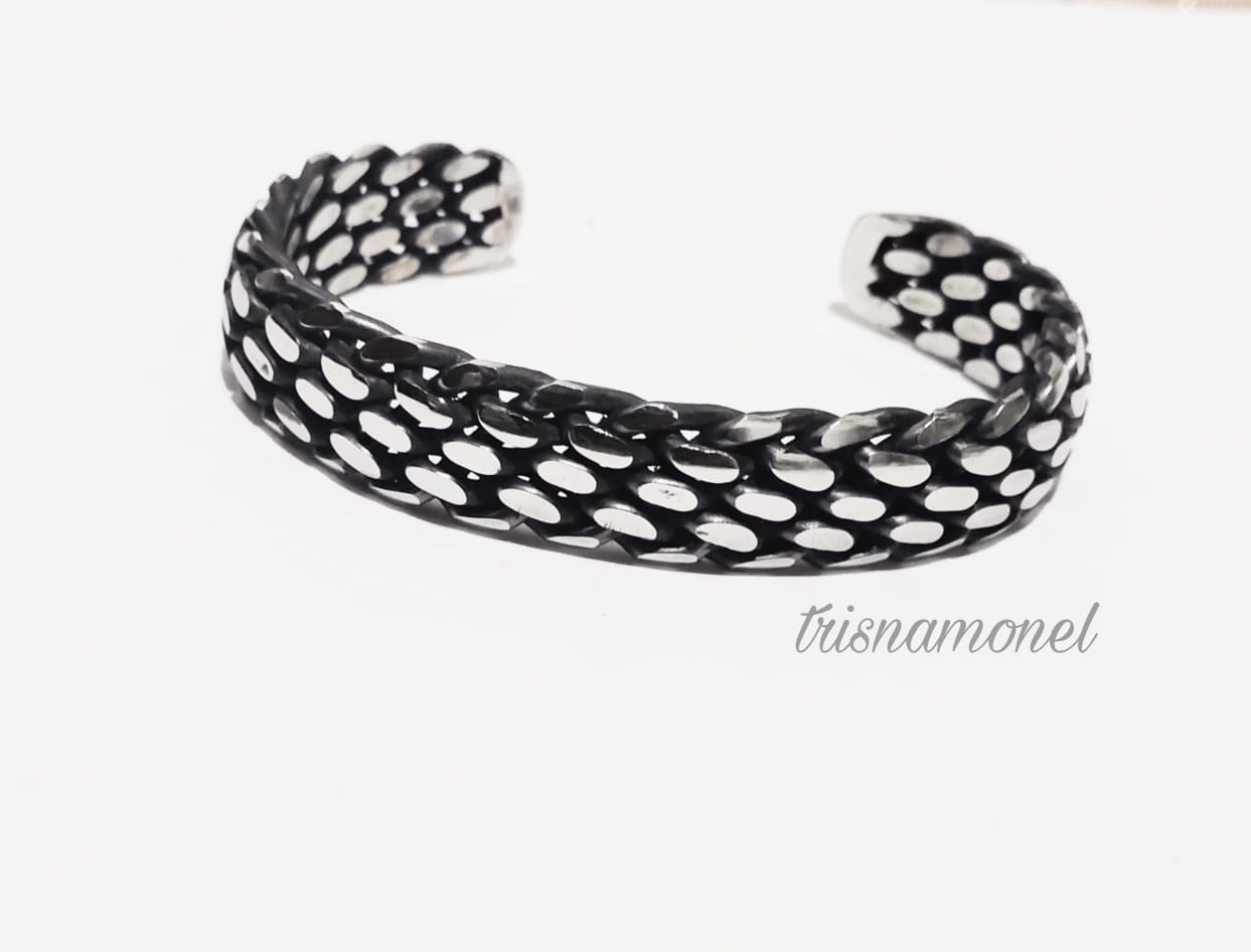 GELANG MONEL ASLI ANYAMAN 8 SIZE DEWASA