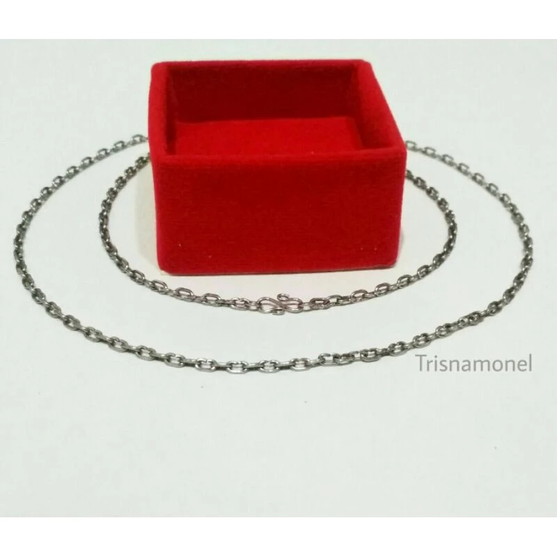 KALUNG MONEL ORIGINAL MOTIF RANTAI KERETA