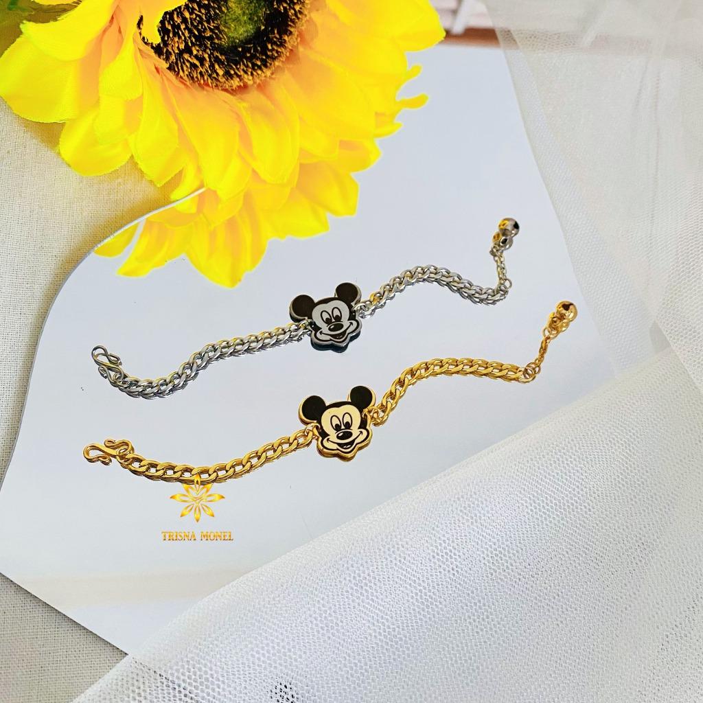 Gelang Size Anak Dan Dewasa Motif Full Kartun Mickey Mouse