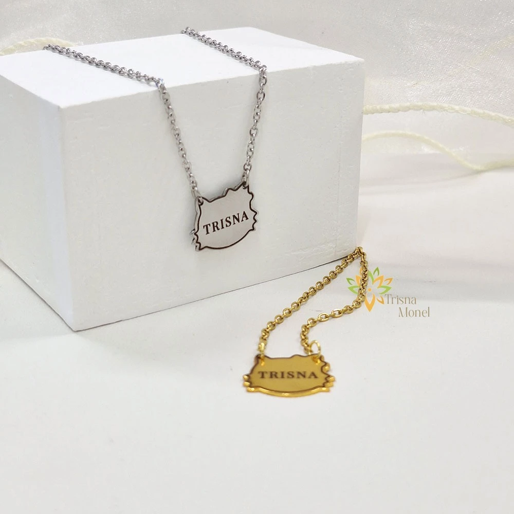 KALUNG KARAKTER ANAK CUSTOM NAMA MOTIF HELLO KITY VIRAL