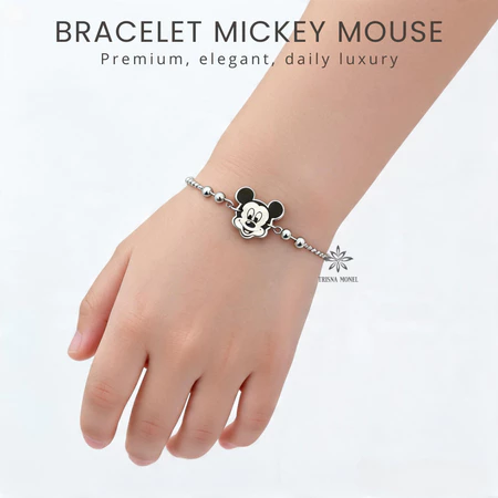 Size Bayi Sampai Dewasa Gelang Mrica Serut Motif Mickey Mouse